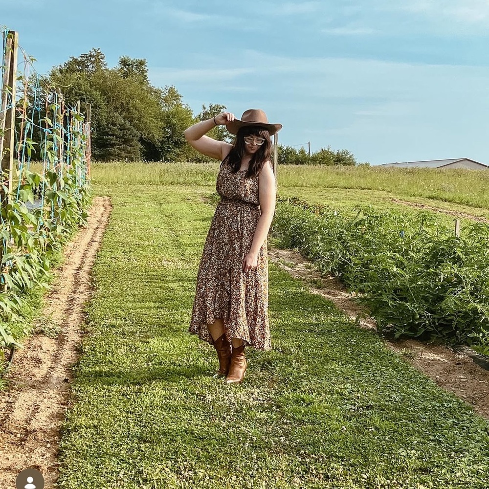 Emerald Sundae Floral Maxi Dress - Picture 6 of 6